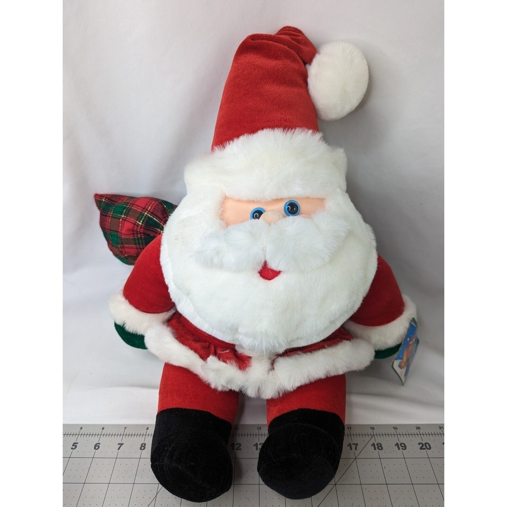 Fordlet Santa Claus Plush‎ 19 Inch 1994 Stuffed Animal Toy